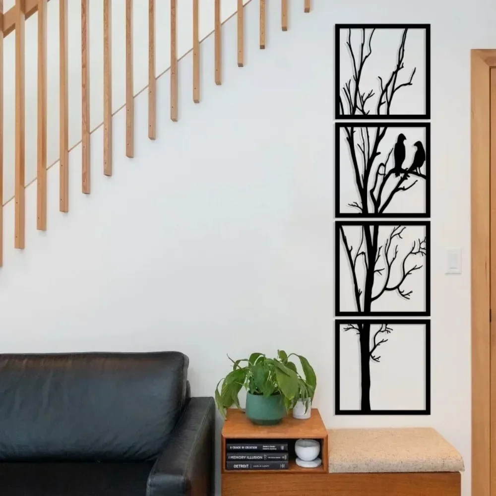 Home Decor Trends - Set da parete con albero e