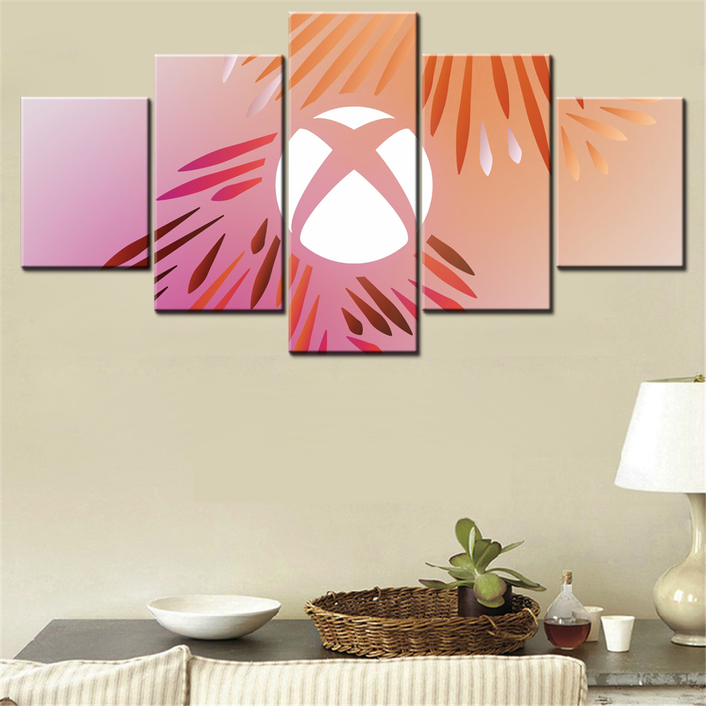 Home Decor Xbox Games - 5 Pezzi Tela Wall Arts Poster