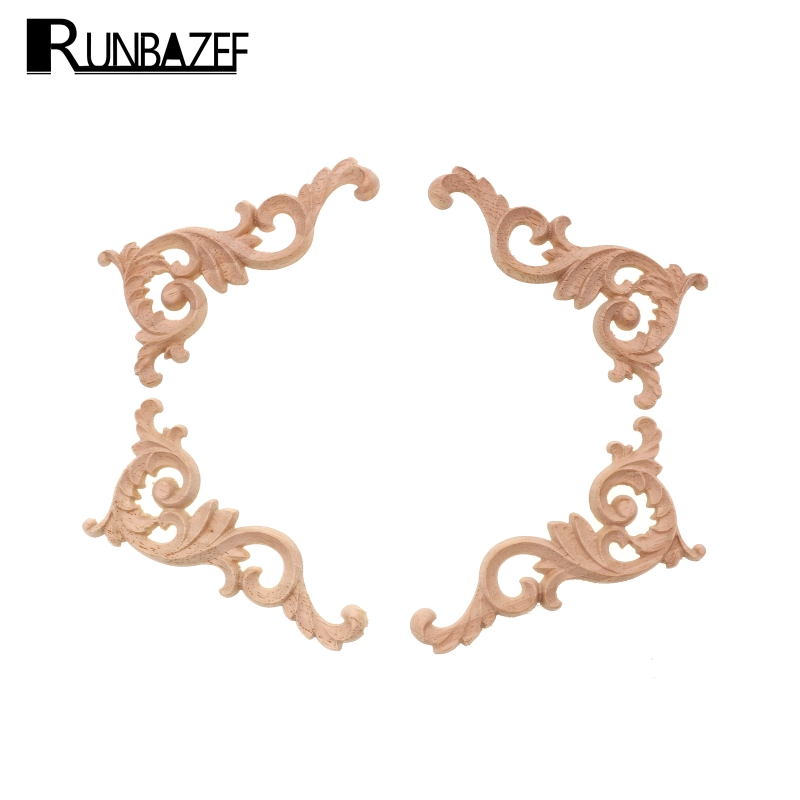 Home Decor Modern Organic - RUNBAZEF In Vero Legno Angolo Fiore