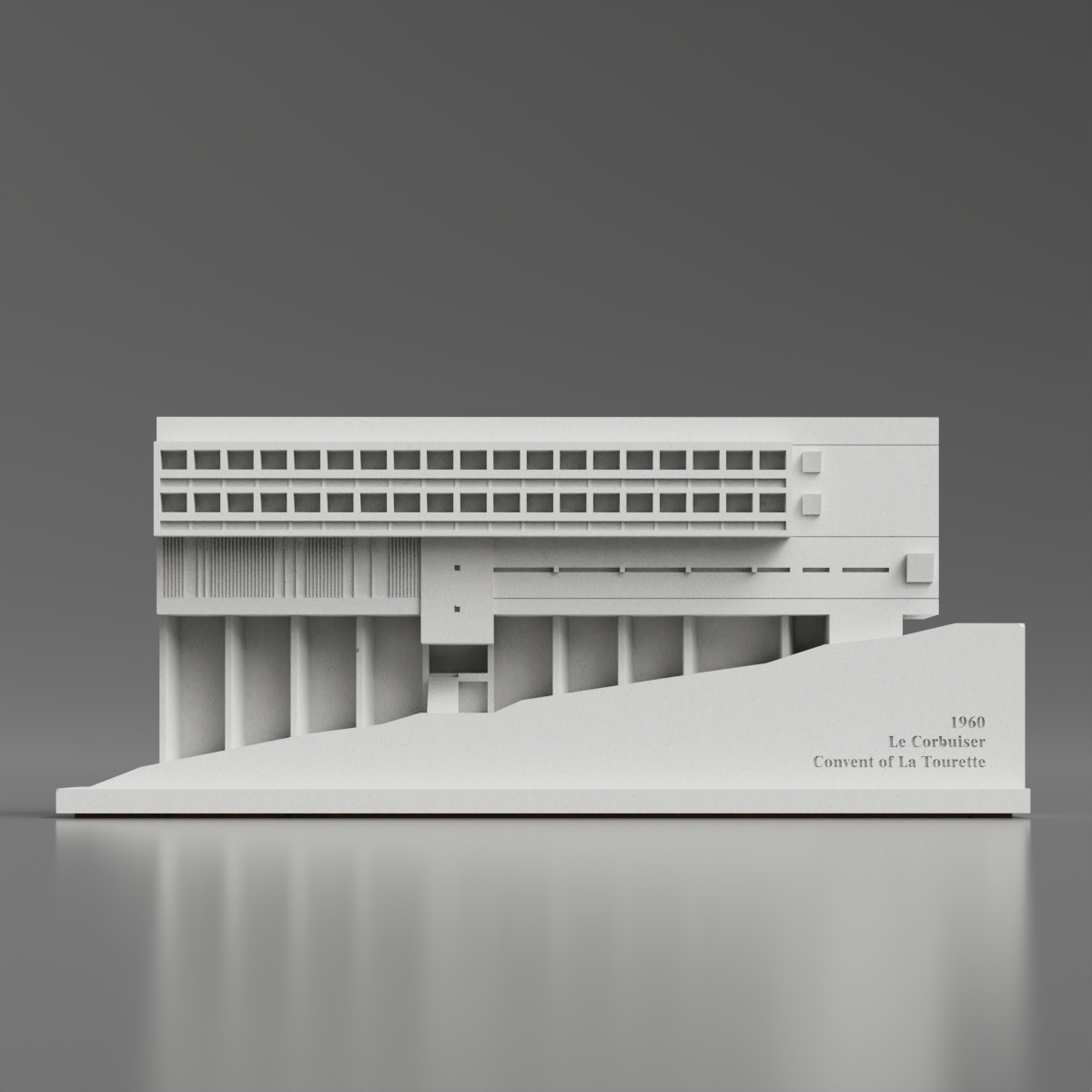 Home Decor Modern Organic - Le Corbusier | La Tourette Abbey