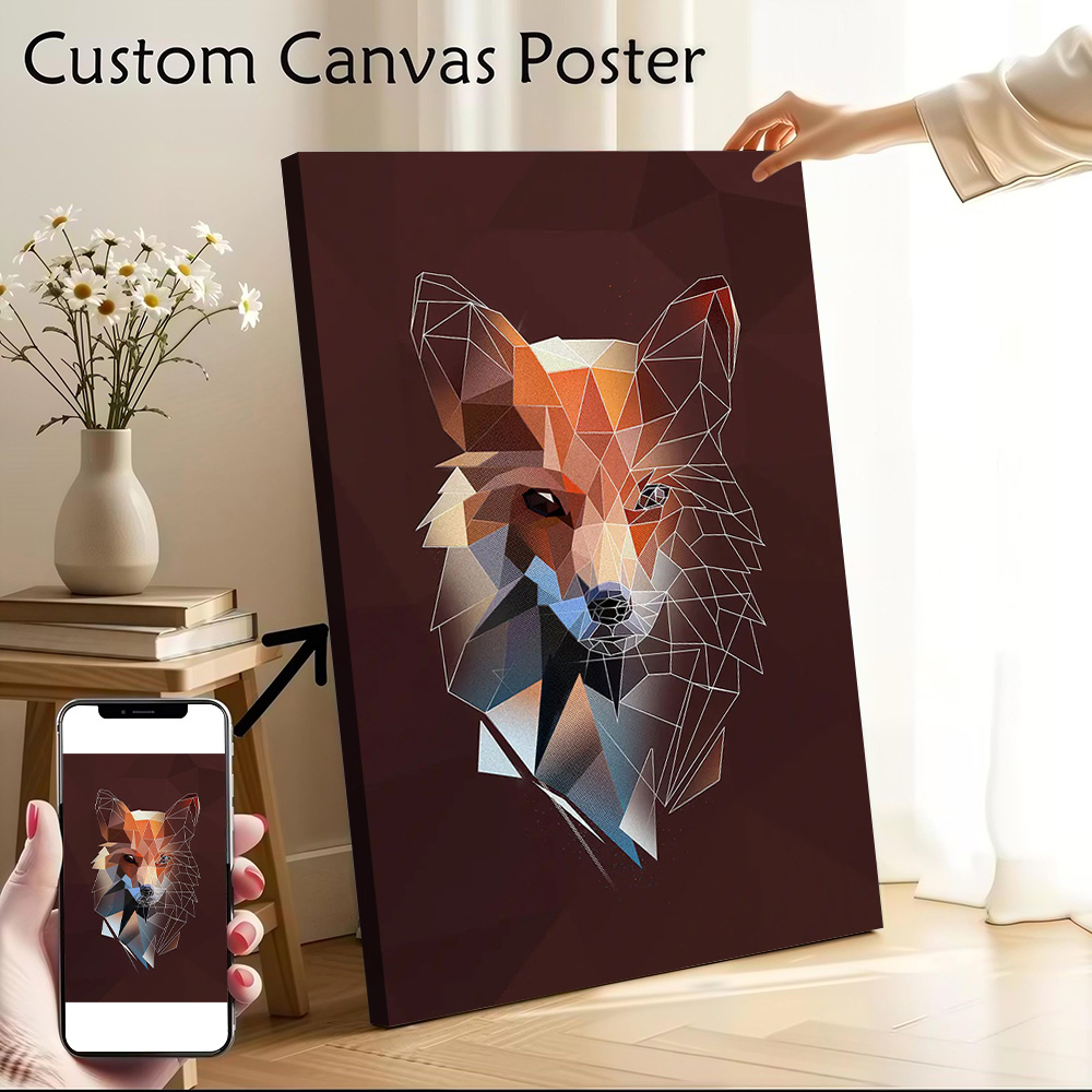 Home Decor Theme - Poster su Tela con Schizzo di
