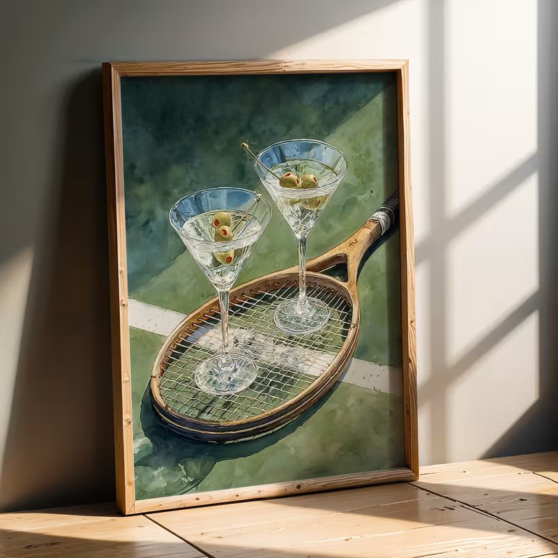 Home Decor Theme - Poster vintage con tema del club