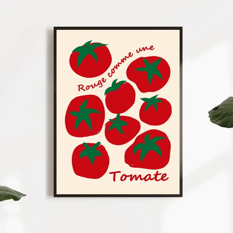 Moderno colorato pomodori ross - Home Decor Kolkata recensione e prezzo
