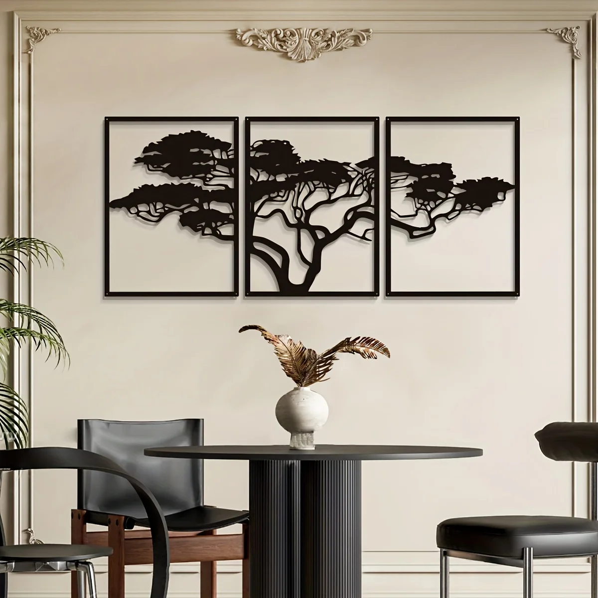3 pezzi di metallo nero decora - Home Decor Trends recensione e prezzo