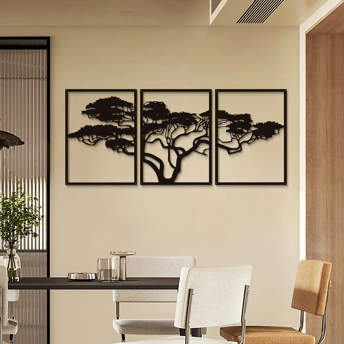 3 pezzi di metallo nero decora - Home Decor Trends recensione e prezzo