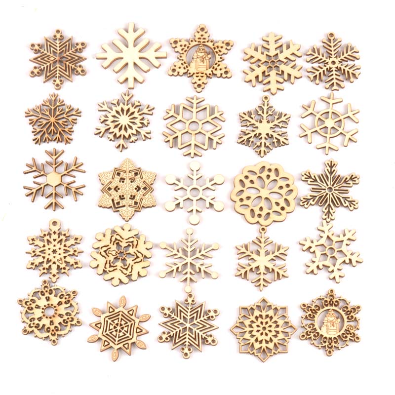 10 pz mix natale fiocco di nev - Home Decor Scrap recensione e prezzo