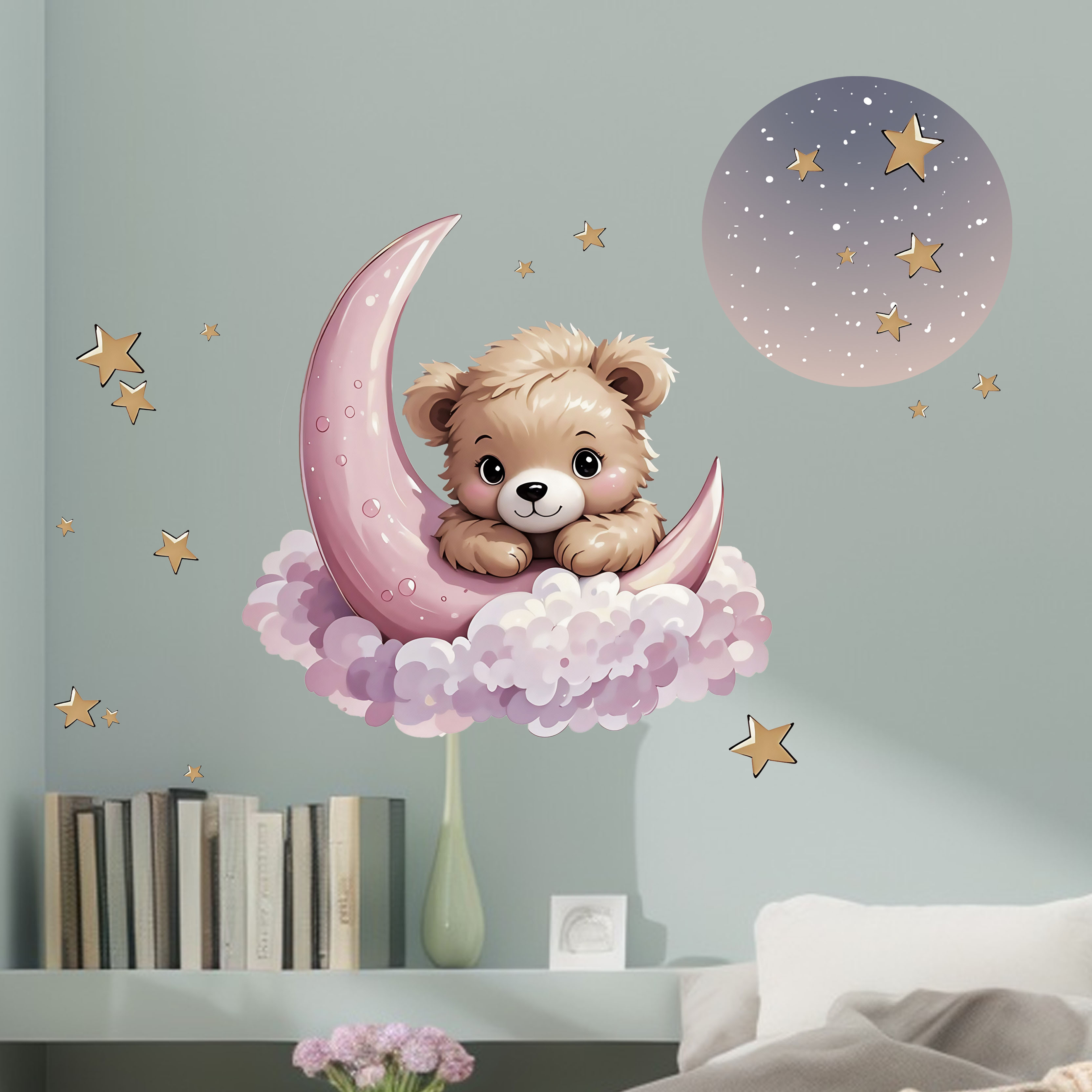 Nuovo arrivo Orso Stella Luna  - Home Decor Scrap recensione e prezzo