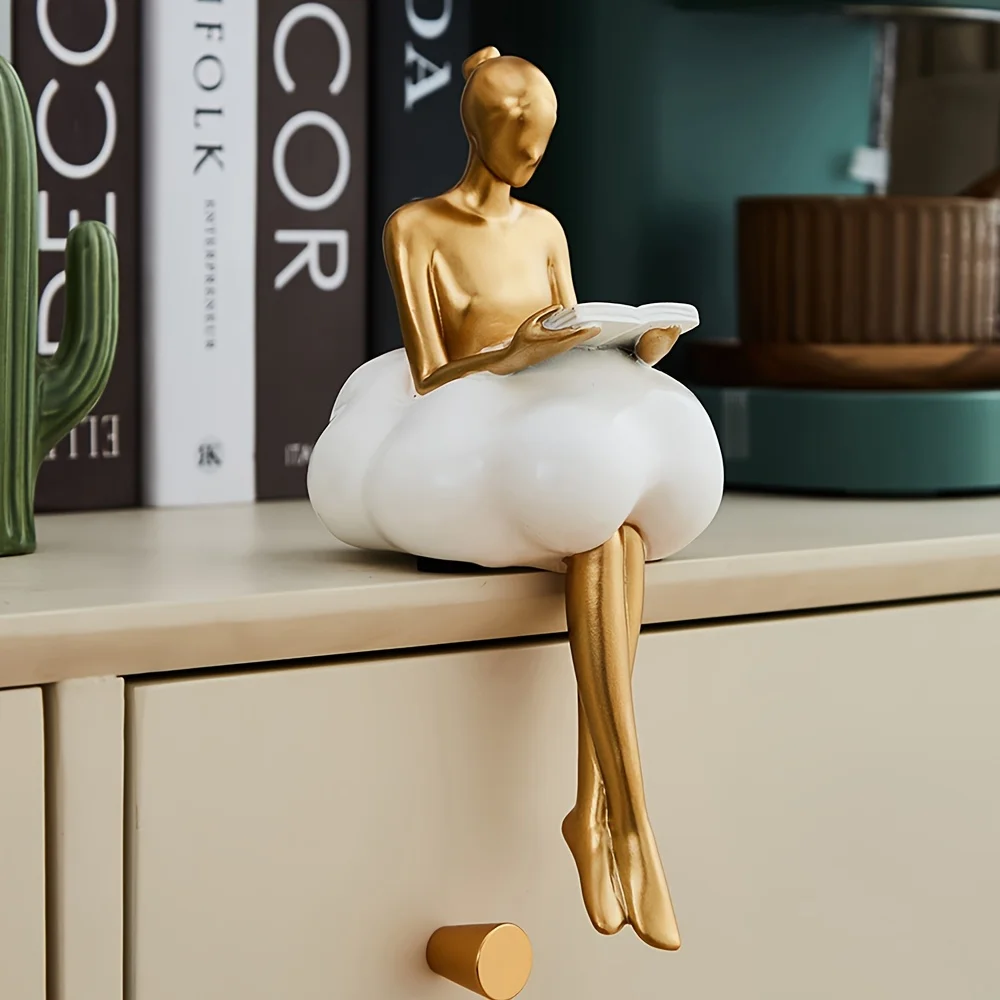 Cloud Girl Sculpture Abstract  - Home Decor Y2K recensione e prezzo