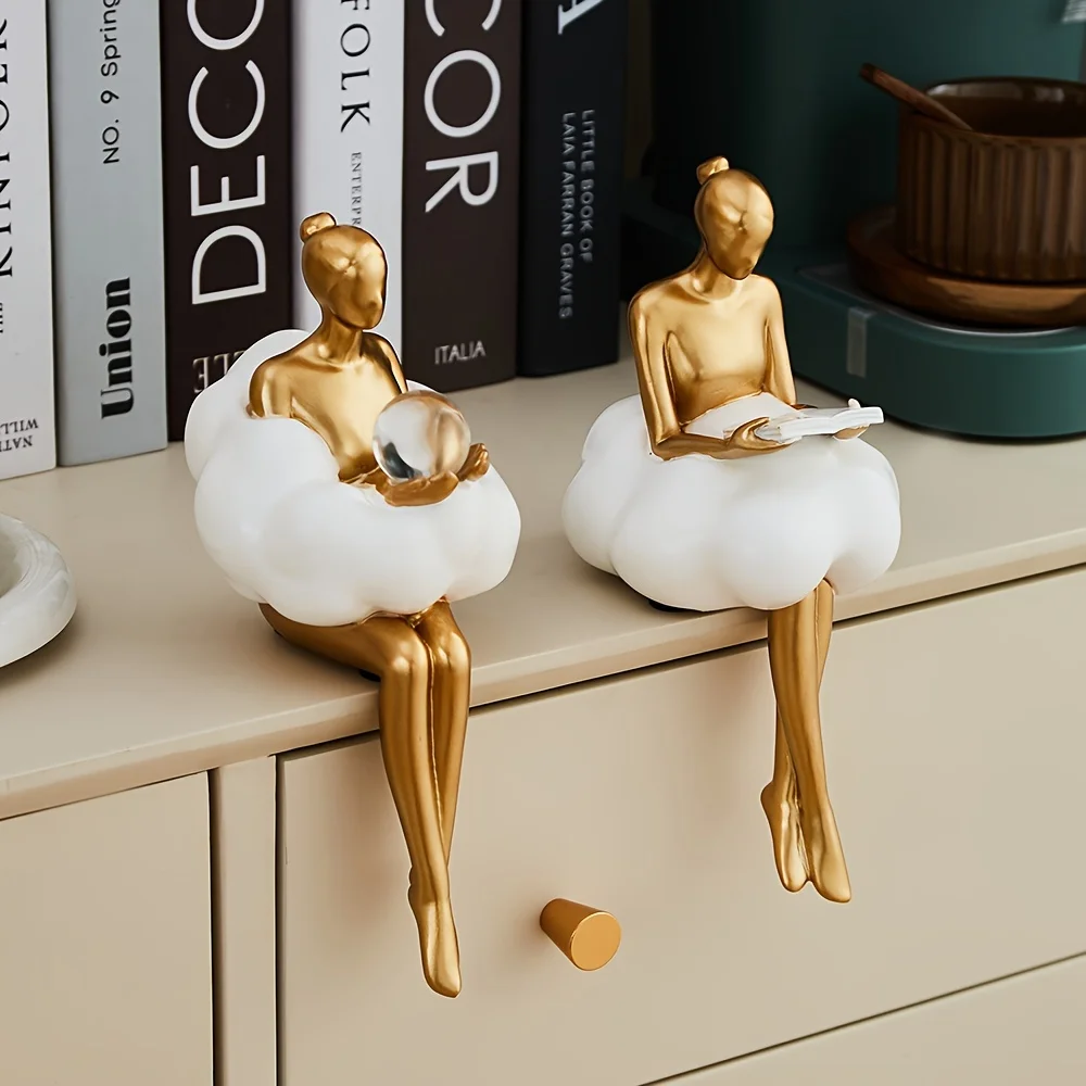 Cloud Girl Sculpture Abstract  - Home Decor Y2K recensione e prezzo