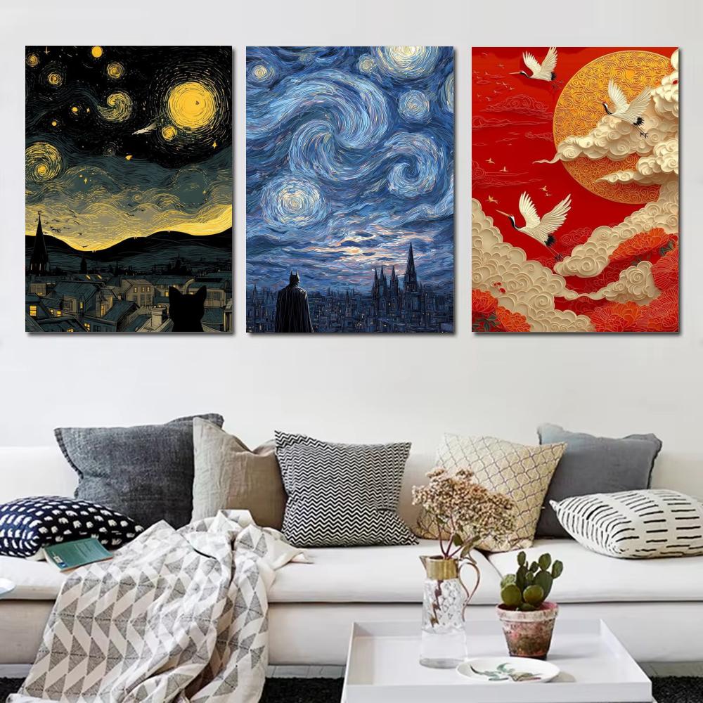 Poster di paesaggi dipinti a o - Home Decor Japandi Style recensione e prezzo