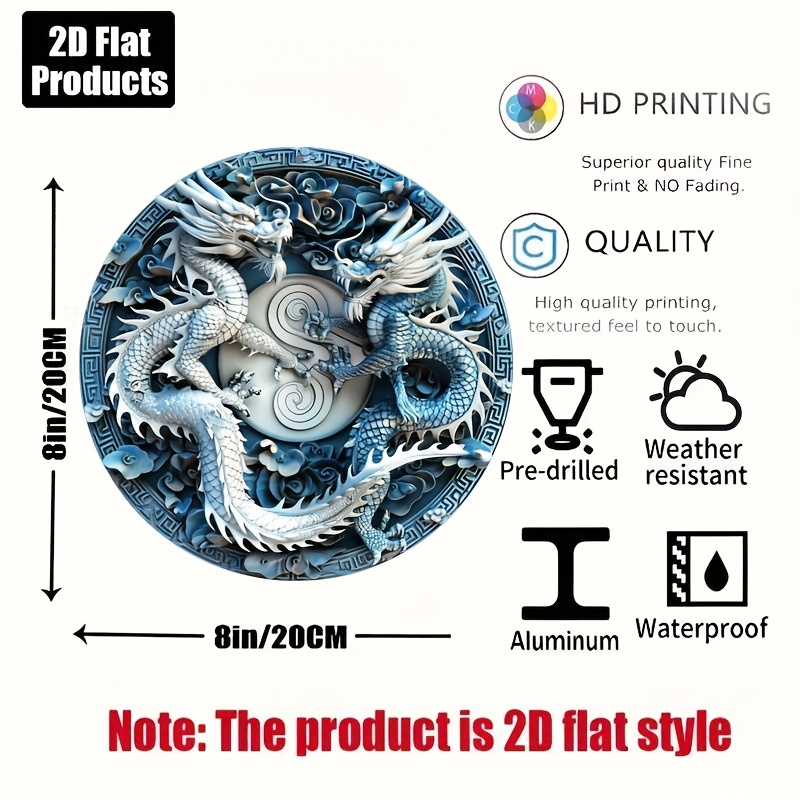 Piatto 2D, stampa piatta 2D, 1 - Home Decor Theme recensione e prezzo