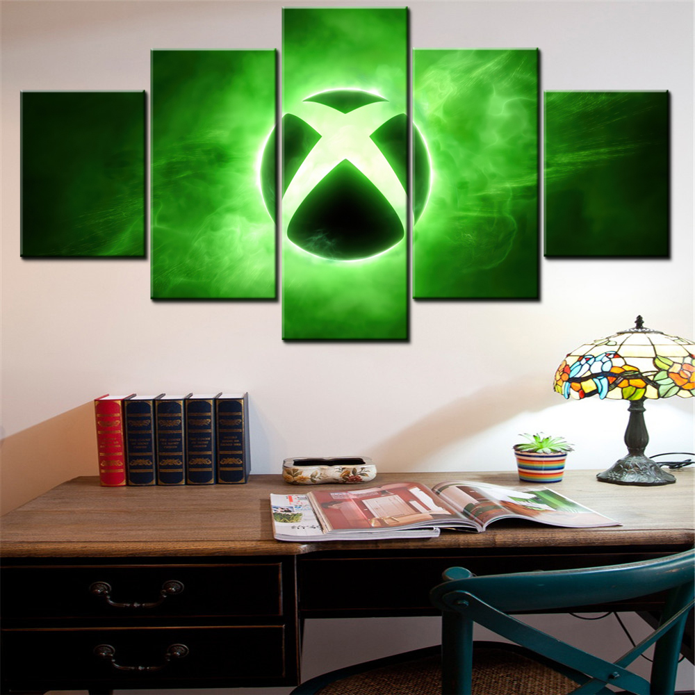 5 Pezzi Tela Wall Arts Poster  - Home Decor Xbox Games recensione e prezzo