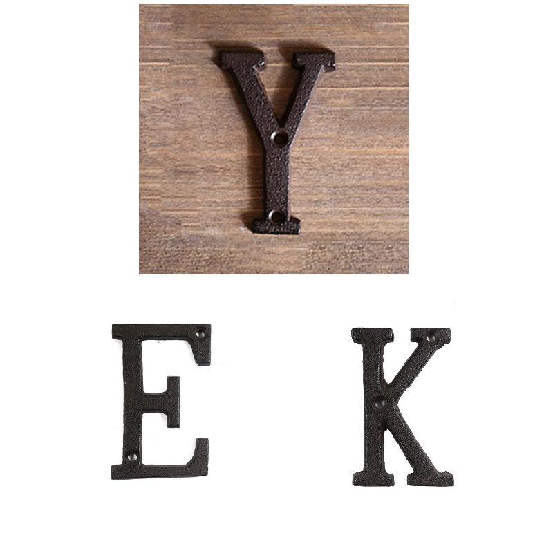 Numeri di lettere in metallo d - Home Decor Y2K recensione e prezzo