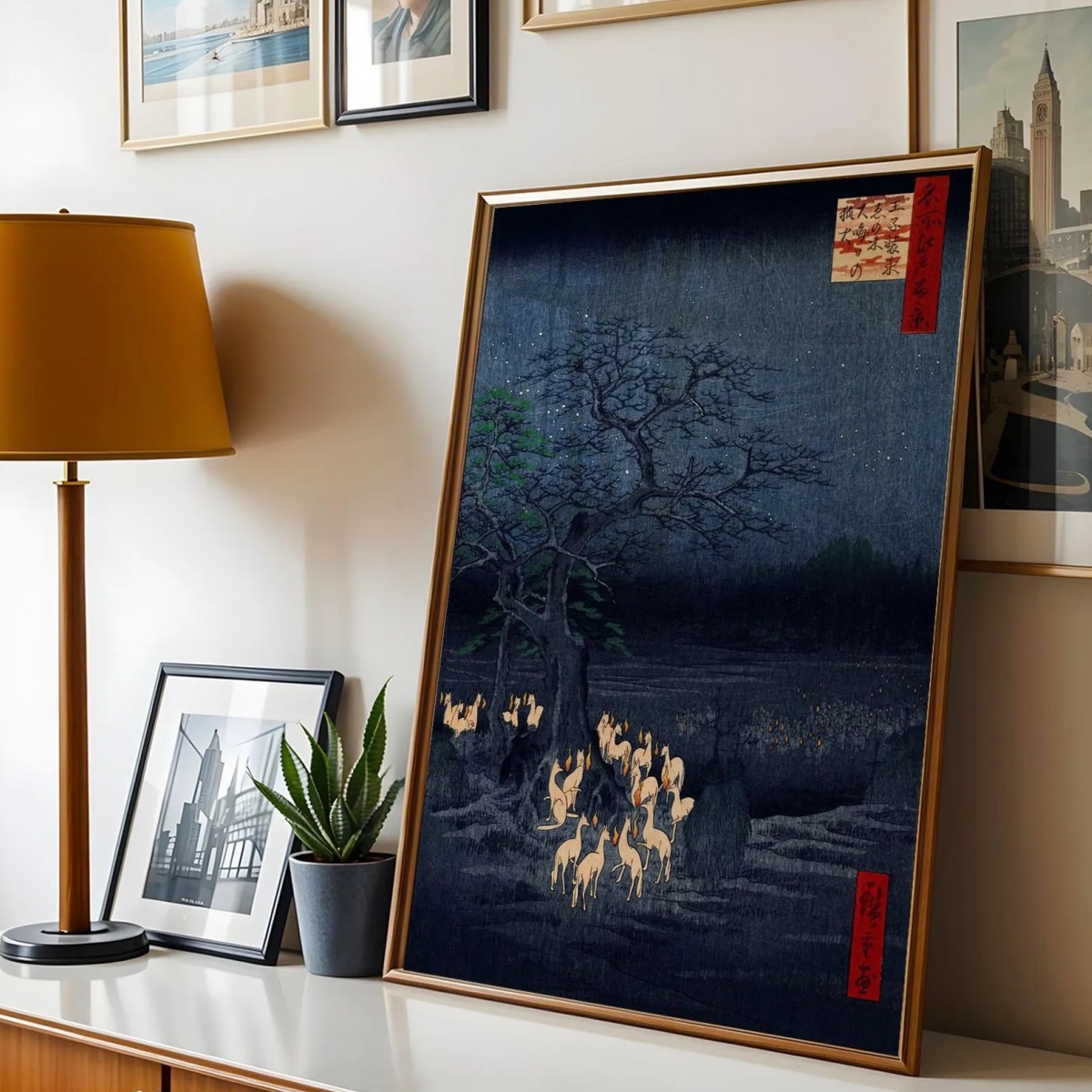 Poster con stampa su tela di v - Home Decor Japandi Style recensione e prezzo