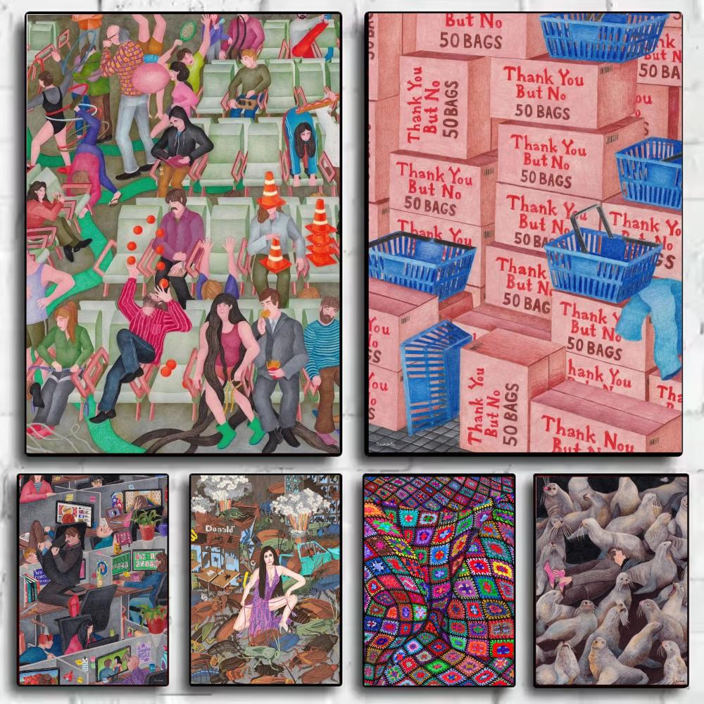 Poster astratto in stile Japan - Home Decor Japandi Style recensione e prezzo