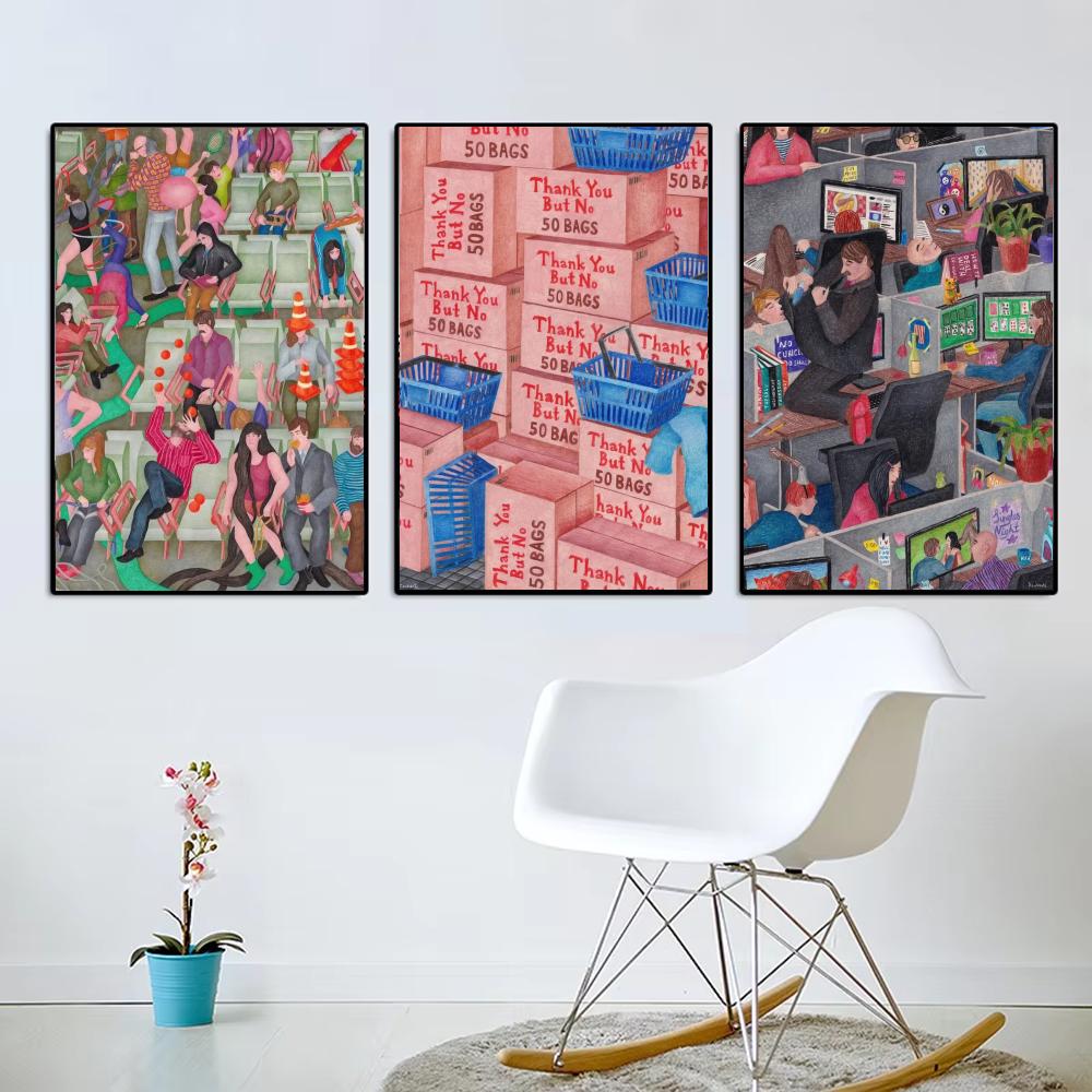 Poster astratto in stile Japan - Home Decor Japandi Style recensione e prezzo