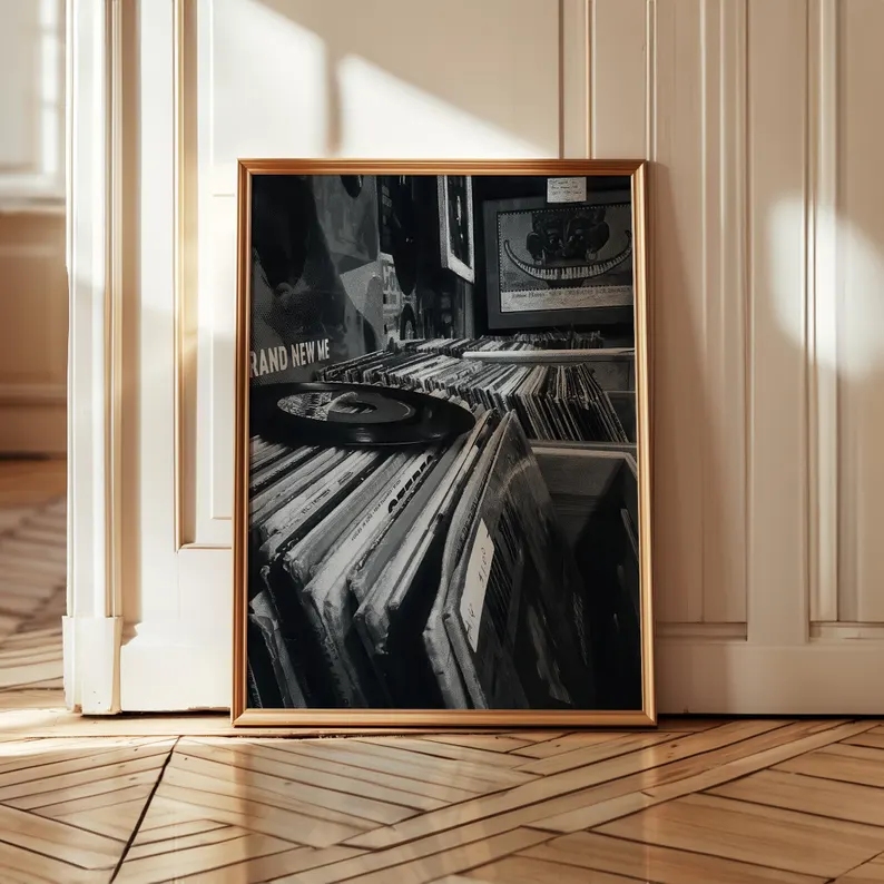 Negozio di dischi in vinile mo - Home Decor White recensione e prezzo