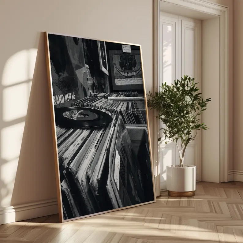 Negozio di dischi in vinile mo - Home Decor White recensione e prezzo