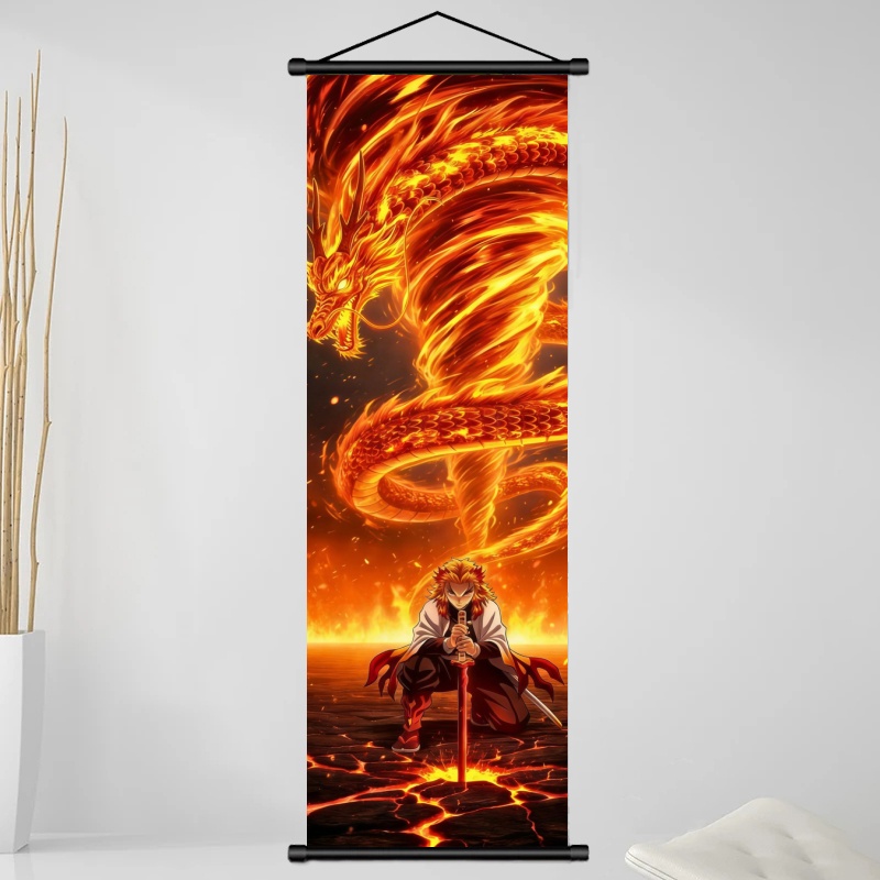 Demon Slayer Kyojuro Rengoku S - Home Decor Inspo recensione e prezzo