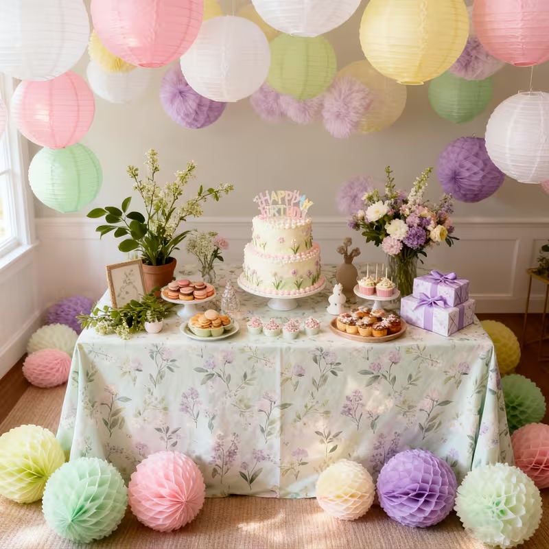 Lanterne di carta da 9 pezzi p - Home Decor Scrap recensione e prezzo