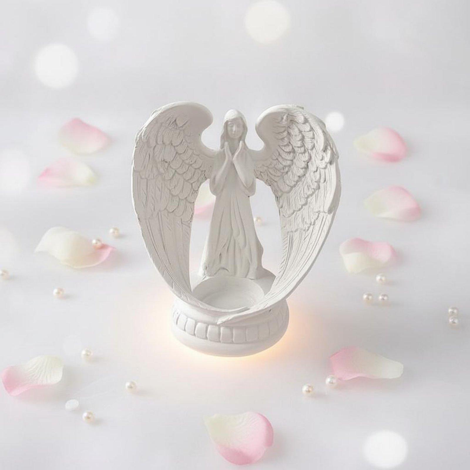 Statua di Angelo in Resina Bia - Home Decor White recensione e prezzo
