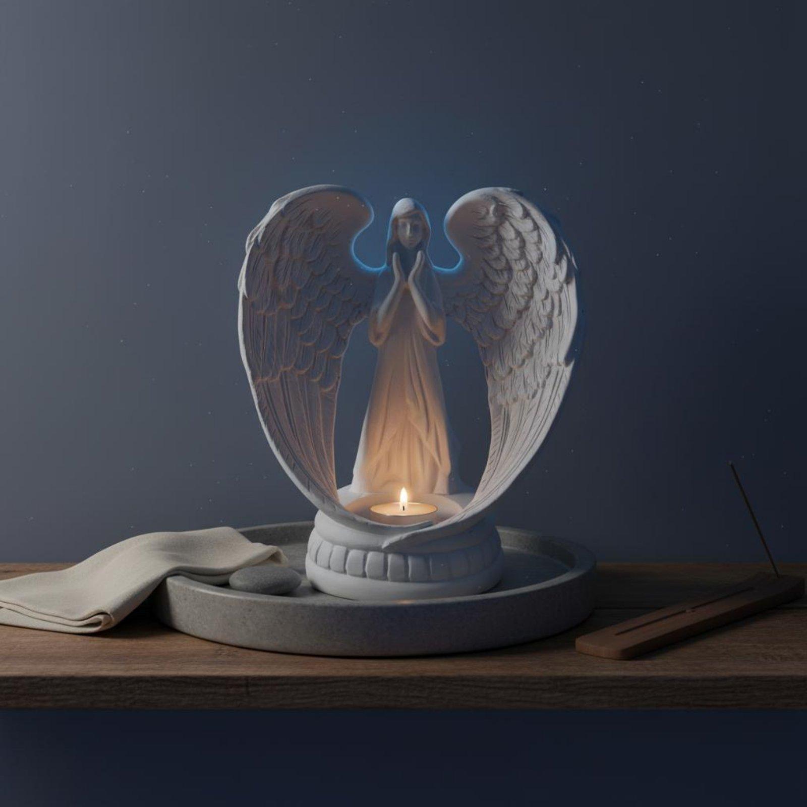 Statua di Angelo in Resina Bia - Home Decor White recensione e prezzo
