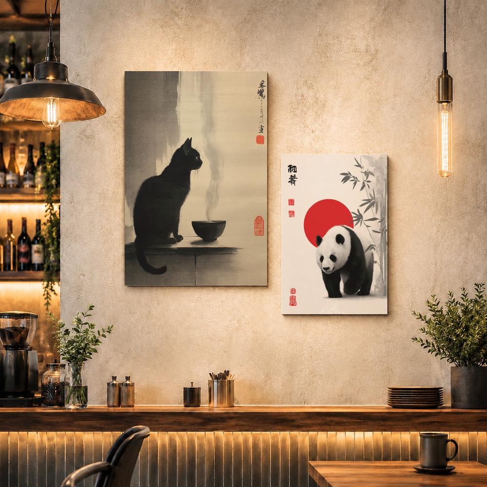 Poster Stile J-JapandiS Vintag - Home Decor Japandi Style recensione e prezzo