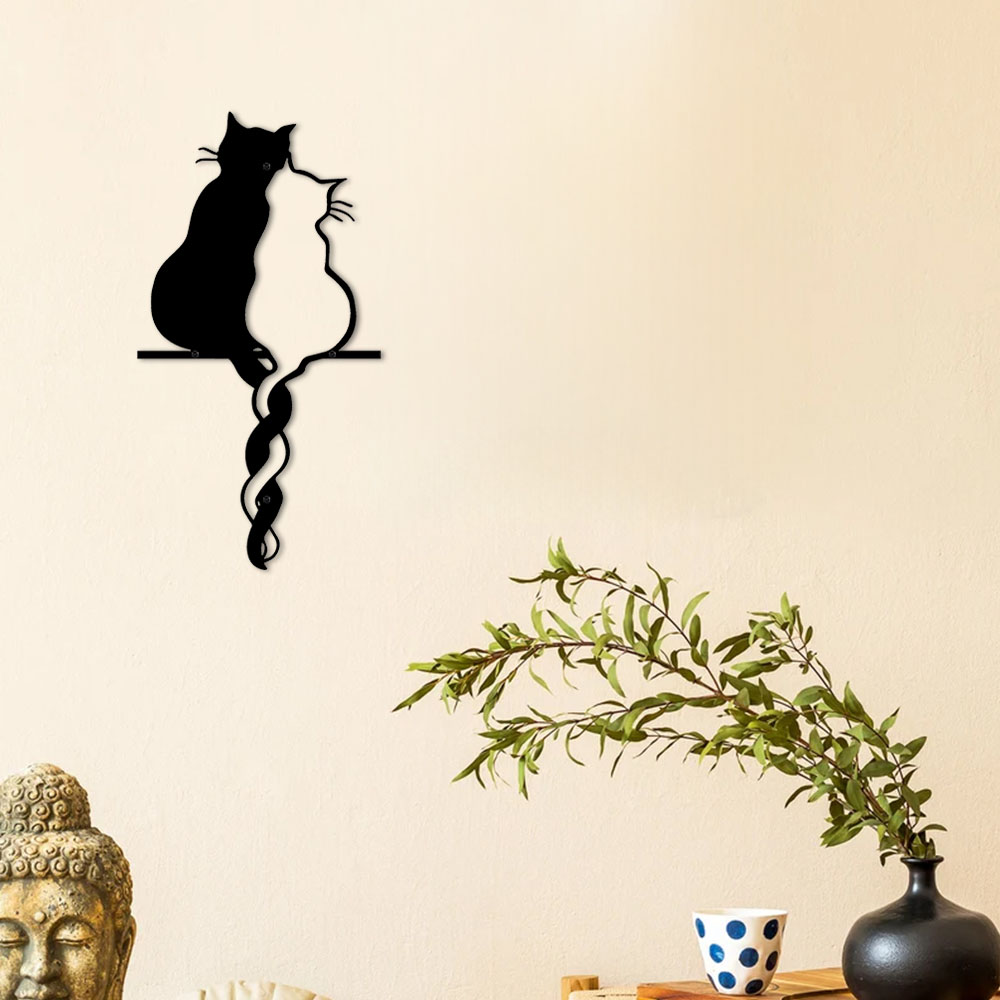Amanti del metallo Gatto Wall  - Home Decor Trends recensione e prezzo