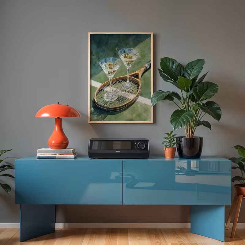 Poster vintage con tema del cl - Home Decor Theme recensione e prezzo