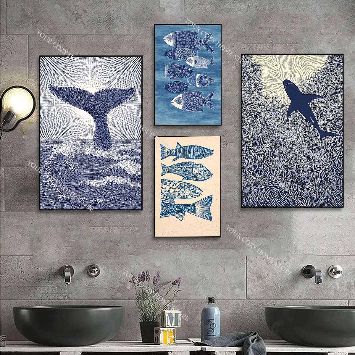 Poster artistico minimalista c - Home Decor Theme recensione e prezzo