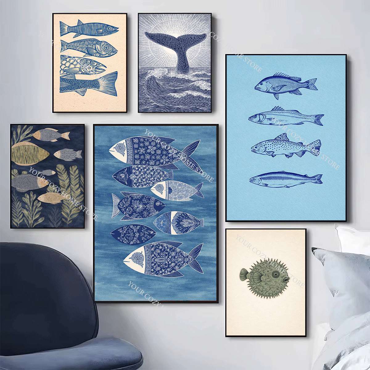 Poster artistico minimalista c - Home Decor Theme recensione e prezzo